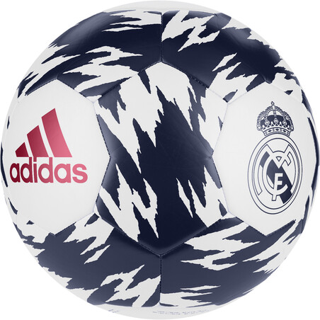 Ballon Real Madrid blanc bleu 2020/21