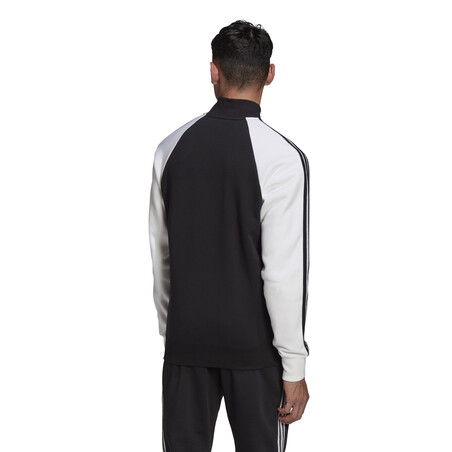 Veste survêtement Real Madrid Icon noir blanc 2020/21