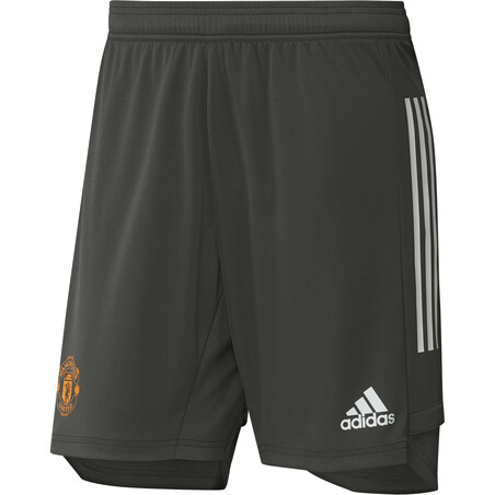 Short entraînement Manchester United vert orange 2020/21