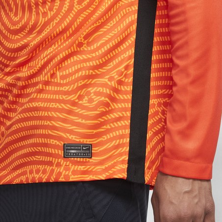 Maillot gardien manches longues PSG orange 2020/21