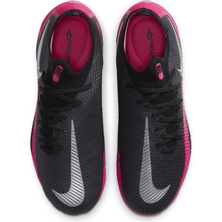 Nike Phantom junior GT Pro FG basse noir rose