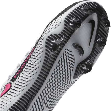 Nike Phantom junior GT Pro FG basse blanc rose