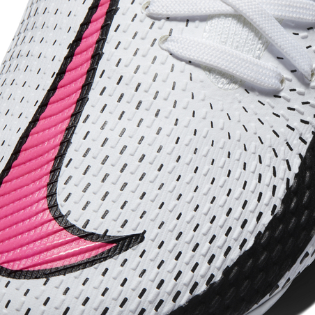 Nike Phantom junior GT Pro FG basse blanc rose