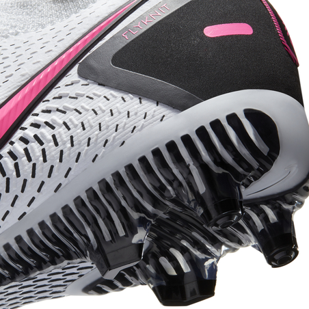 Nike Phantom junior GT Pro FG basse blanc rose