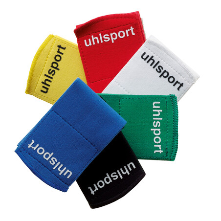 Maintien protège tibias 3 paires Uhlsport rouge