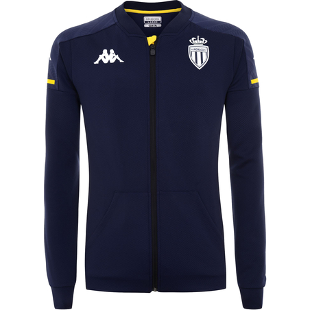 Veste survêtement junior AS Monaco bleu foncé 2020/21