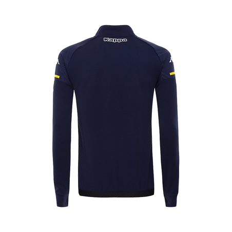 Sweat zippé junior AS Monaco bleu 2020/21