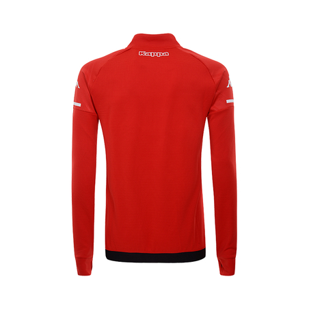 Sweat zippé AS Monaco rouge 2020/21