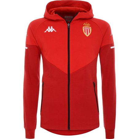 Veste à capuche AS Monaco rouge 2020/21