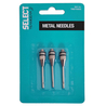 Aiguille métal Select lot de 3