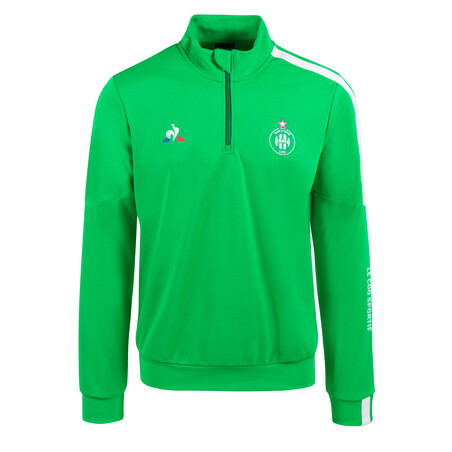 Sweat zippé ASSE vert 2020/21