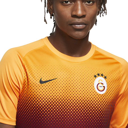 Maillot avant match Galatasaray jaune noir 2020/21