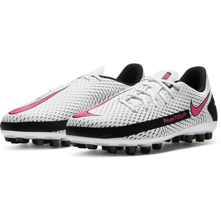 Nike Phantom GT junior Academy AG basse blanc rose