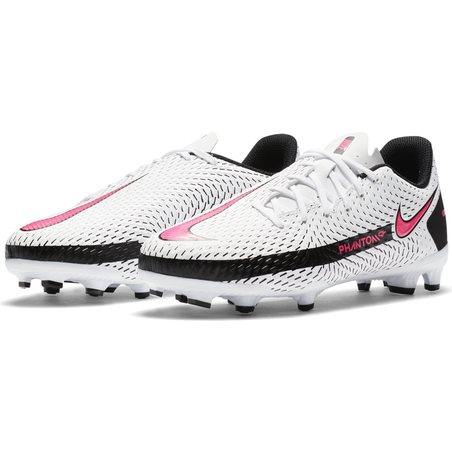 Nike Phantom GT junior Academy FG/MG basse blanc rose
