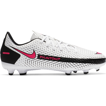 Nike Phantom GT junior Academy FG/MG basse blanc rose