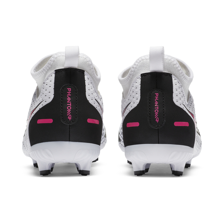 Nike Phantom GT junior Academy FG/MG blanc rose