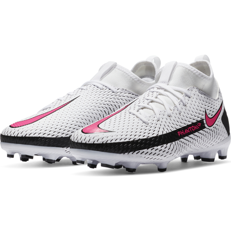 Nike Phantom GT junior Academy FG/MG blanc rose