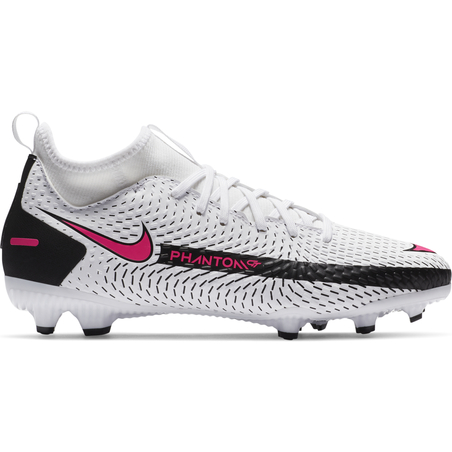 Nike Phantom GT junior Academy FG/MG blanc rose