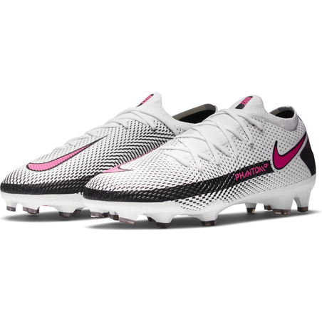 Nike Phantom GT PRO FG basse blanc rose