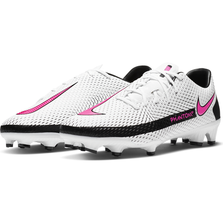 Nike Phantom GT Academy FG/MG basse blanc rose