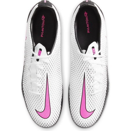 Nike Phantom GT Academy FG/MG basse blanc rose