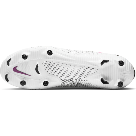 Nike Phantom GT Academy FG/MG basse blanc rose