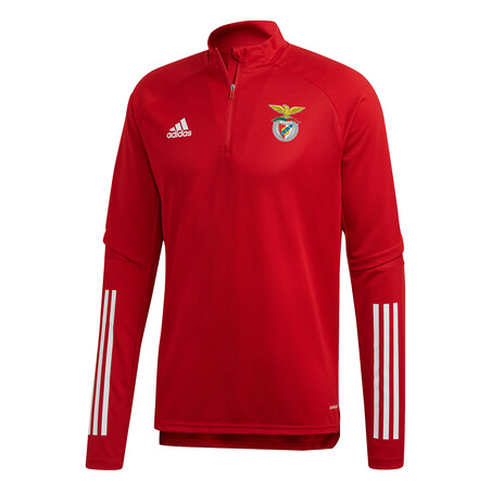 Sweat zippé Benfica rouge 2020/21