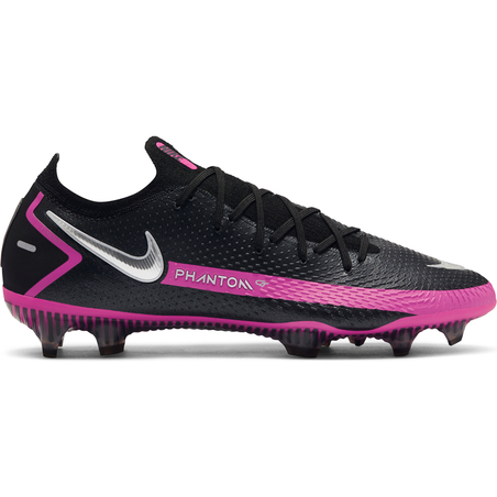 Nike Phantom GT Elite FG basse noir rose