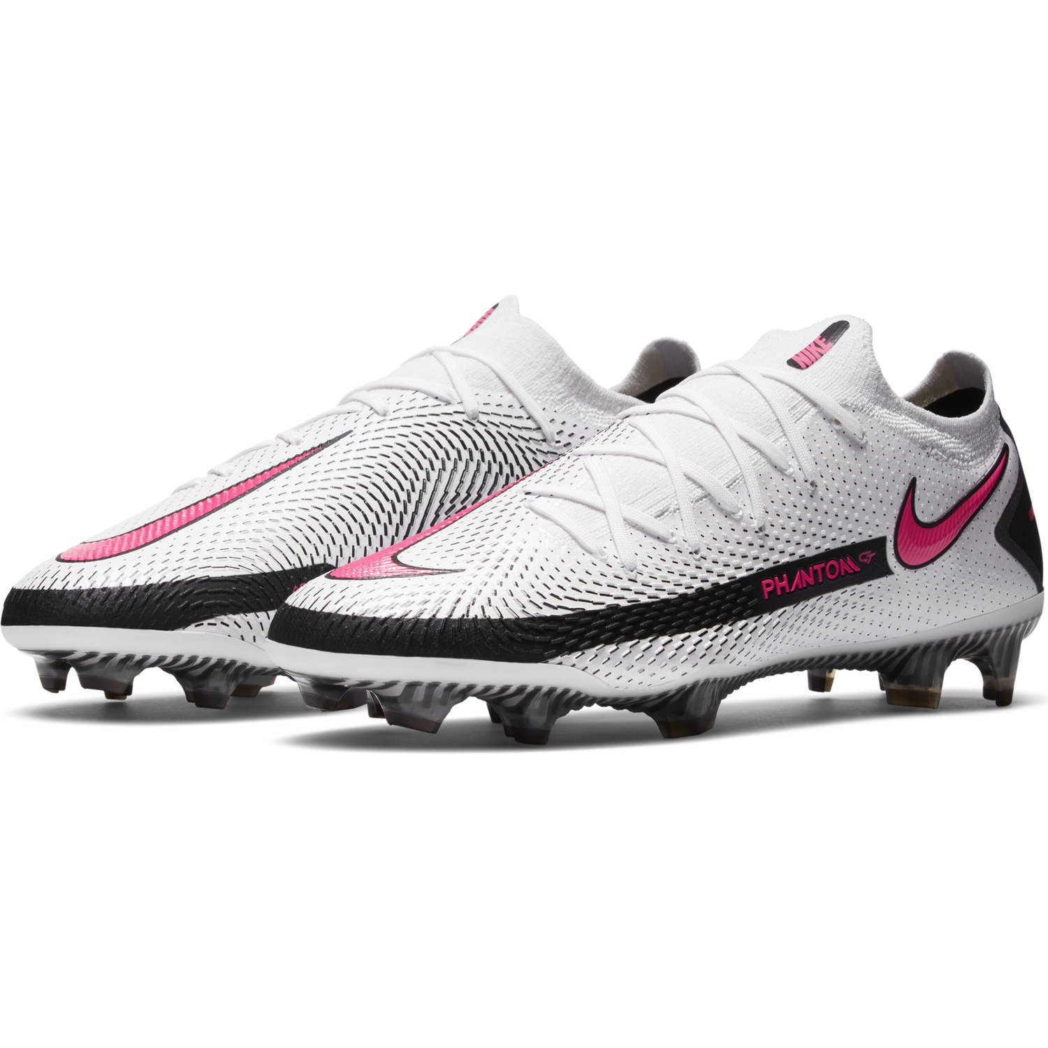 Nike Phantom GT Elite FG basse blanc rose sur Foot.fr