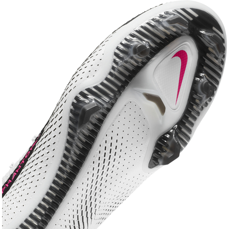 Nike Phantom GT Elite FG basse blanc rose