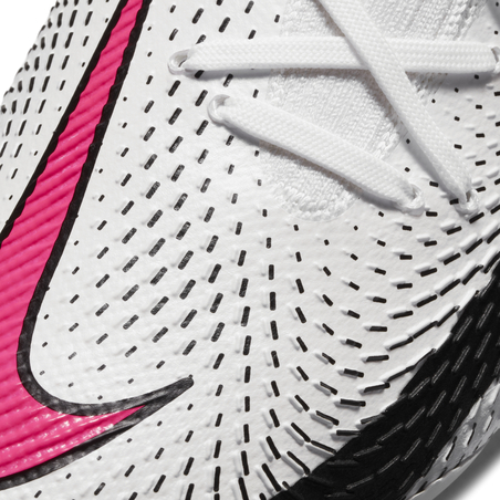 Nike Phantom GT Elite FG basse blanc rose
