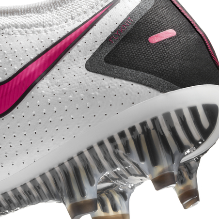 Nike Phantom GT Elite FG basse blanc rose