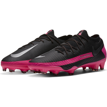 Nike Phantom GT Pro FG basse noir rose