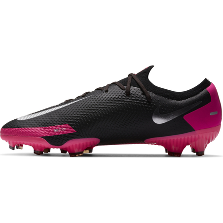 Nike Phantom GT Pro FG basse noir rose