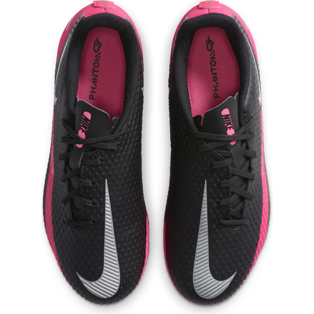 Nike Phantom GT junior Academy FG/MG basse noir rose