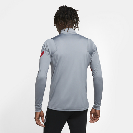 Veste survêtement Liverpool gris rouge 2020/21