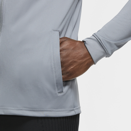 Veste survêtement Liverpool gris rouge 2020/21