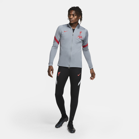 Veste survêtement Liverpool gris rouge 2020/21