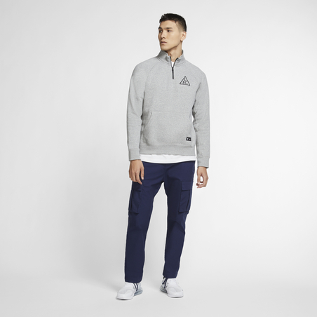 Sweat zippé Liverpool gris 2020/21