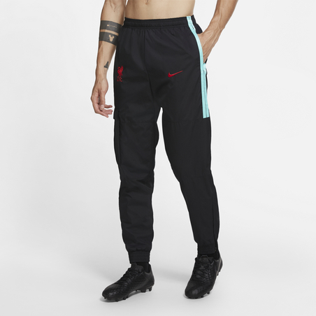 Pantalon survêtement Liverpool cargo noir rouge 2020/21