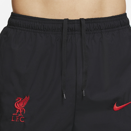 Pantalon survêtement Liverpool cargo noir rouge 2020/21