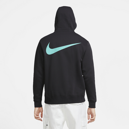 Sweat à capuche Liverpool noir bleu 2020/21