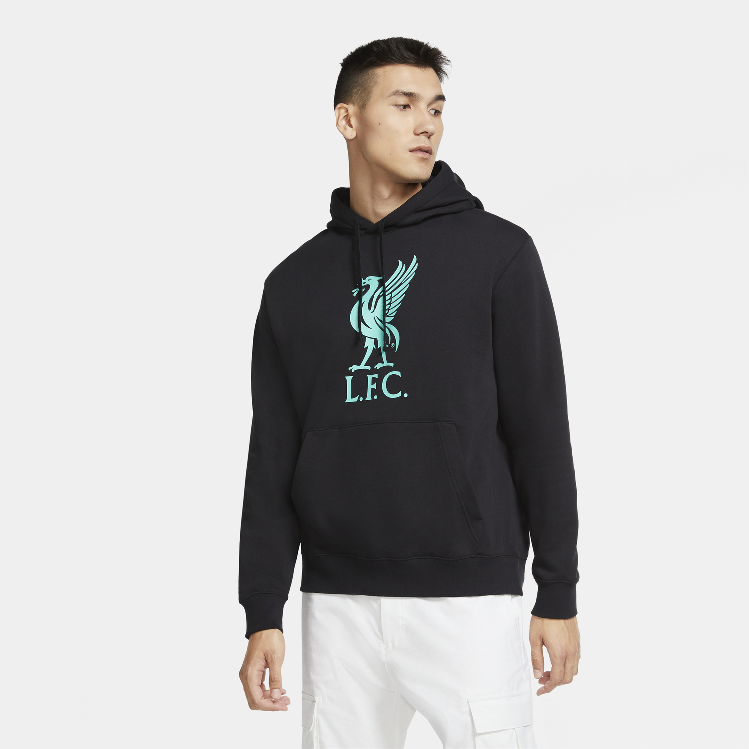 Sweat à Capuche Liverpool FC Officiel - Collection LFC, Coton, Tailles S-XXL Adultes Et 6-14 Ans Enfants