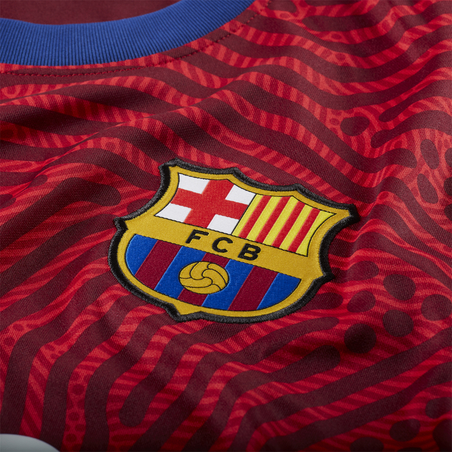 Maillot gardien manches longues FC Barcelone rouge 2020/21