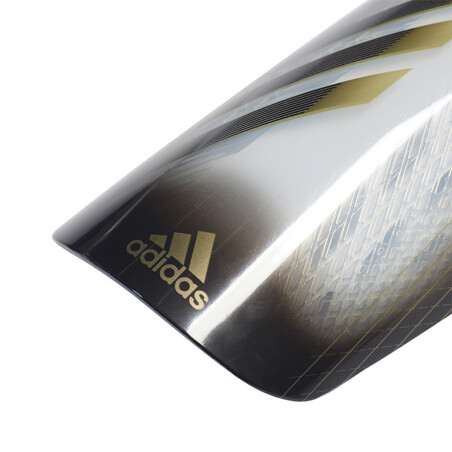 Protège tibias adidas X SG blanc or