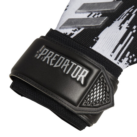 Gants gardien adidas Predator League blanc noir