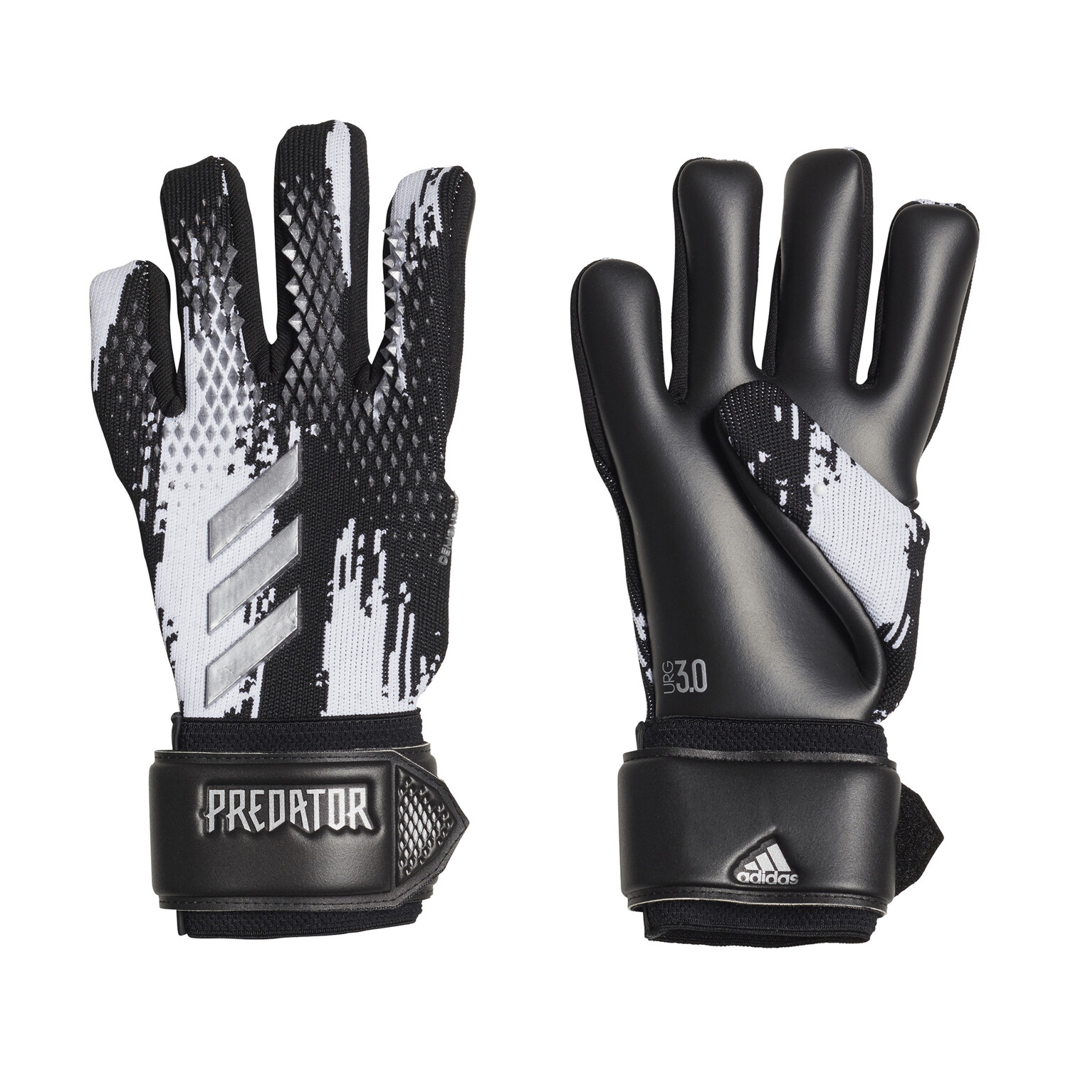 Gants gardien adidas Predator League blanc noir sur Foot.fr