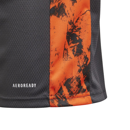 Maillot gardien junior Manchester United noir orange 2020/21
