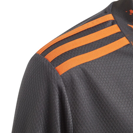 Maillot gardien junior Manchester United noir orange 2020/21