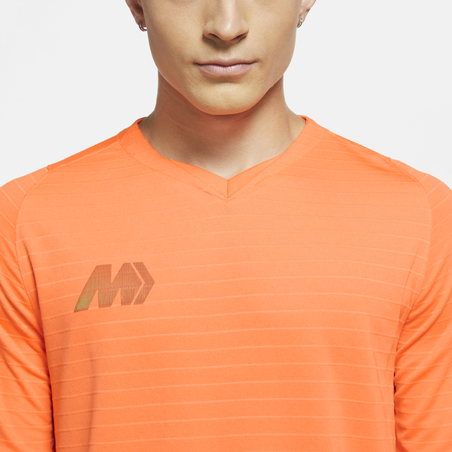 Maillot entraînement Nike Mercurial orange